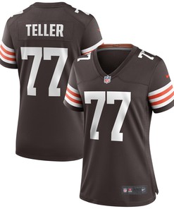 Wyatt Teller Cleveland Browns Womens Game Jersey - Brown Nfl - Robokeg