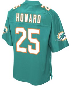Xavien Howard Miami Dolphins Nfl Pro Line Team Player Jersey - Aqua - Robokeg
