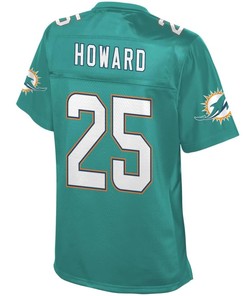 Xavien Howard Miami Dolphins Nfl Pro Line Womens Player Jersey - Aqua - Robokeg