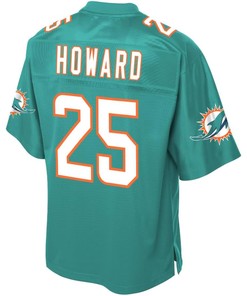 Xavien Howard Miami Dolphins Nfl Pro Line Youth Team Player Jersey - Aqua - Robokeg