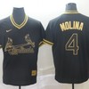 Yadier Molina #4 St Louis Cardinals 2020 Mlb Black Jersey - Robokeg