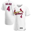 Yadier Molina #4 St Louis Cardinals 2020 Mlb White Jersey A3 - Robokeg