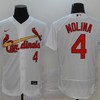 Yadier Molina #4 St Louis Cardinals 2020 Mlb White Jersey A4 - Robokeg
