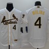 Yadier Molina #4 St Louis Cardinals 2020 Mlb White Jersey A5 - Robokeg