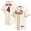 Yadier Molina 4 St. Louis Cardinals Alternate Men Jersey - Cream - Robokeg