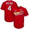 Yadier Molina St. Louis Cardinals Cool Base Player Jersey - Scarlet - Robokeg