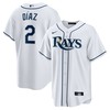 Yandy Díaz 2 Tampa Bay Rays Home Team Men Jersey - White - Robokeg
