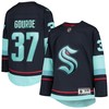Yanni Gourde Seattle Kraken Home Premier Player Jersey - Deep Sea Blue Nhl - Robokeg