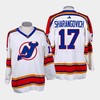 Yegor Sharangovich 17 New Jersey Devils 2022-23 Reverse Retro 2.0 White Jersey - Robokeg