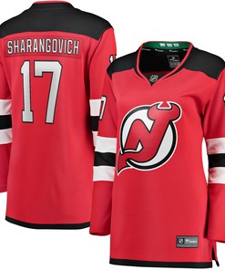 Yegor Sharangovich New Jersey Devils Fanatics Branded Womens 2017/18 Home Breakaway Jersey - Red Nhl - Robokeg