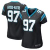 Yetur Gross-matos Carolina Panthers Womens Game Jersey - Black Nfl - Robokeg