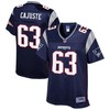 Yodny Cajuste New England Patriots Nfl Pro Line Womens Player Jersey - Navy - Robokeg