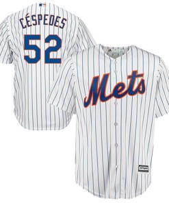 Yoenis Cespedes New York Mets Official Cool Base Player Jersey - White - Robokeg