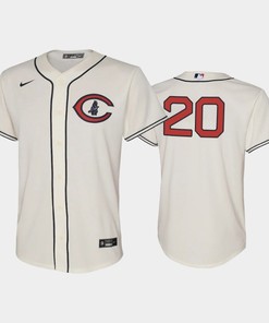 Youth 2022-23 Field of Dreams 20 Wade Miley Chicago Cubs Cream Jersey - Robokeg