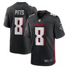 Youth Atlanta Falcons Kyle Pitts Black 2021 Nfl Draft First Round Pick Game Jersey Gift For Atlanta Falcons Fans - Robokeg