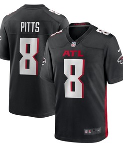 Youth Atlanta Falcons Kyle Pitts Black 2021 Nfl Draft First Round Pick Game Jersey Gift For Atlanta Falcons Fans - Robokeg