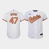 Youth Baltimore Orioles John Means 47 White Home Jersey - Robokeg