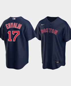 Youth Boston Red Sox 17 Nathan Eovaldi Alternate Navy Jersey - Robokeg
