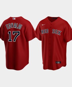 Youth Boston Red Sox 17 Nathan Eovaldi Alternate Red Jersey - Robokeg