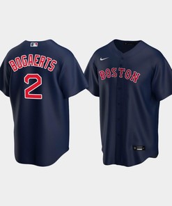 Youth Boston Red Sox 2 Xander Bogaerts Alternate Navy Jersey - Robokeg
