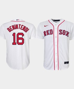 Youth Boston Red Sox Andrew Benintendi 16 White Home Jersey - Robokeg