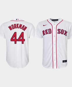 Youth Boston Red Sox Brandon Workman 44 White Home Jersey - Robokeg