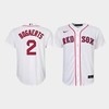 Youth Boston Red Sox Xander Bogaerts 2 White Home Jersey - Robokeg