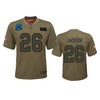 Youth Carolina Panthers Donte Jackson Camo 2019 Salute To Service Game Jersey - Robokeg