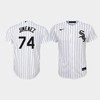 Youth Chicago White Sox Eloy Jimenez 74 White Home Jersey - Robokeg