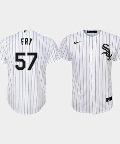 Youth Chicago White Sox Jace Fry 57 White Home Jersey - Robokeg