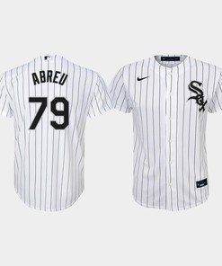 Youth Chicago White Sox Jose Abreu 79 White Home Jersey - Robokeg