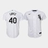 Youth Chicago White Sox Reynaldo Lopez 40 White Home Jersey - Robokeg