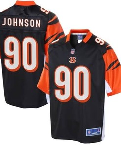 Youth Cincinnati Bengals Michael Johnson Nfl Pro Line Team Color Jersey - Robokeg
