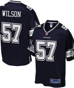 Youth Dallas Cowboys Damien Wilson Nfl Pro Line Team Color Jersey - Robokeg