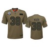 Youth Dallas Cowboys Jeff Heath Camo 2019 Salute To Service Game Jersey - Robokeg