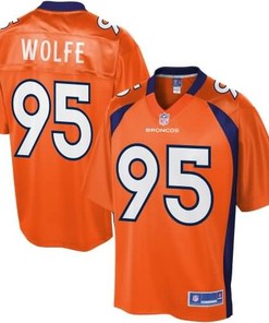 Youth Denver Broncos Derek Wolfe Nfl Pro Line Team Color Jersey - Robokeg