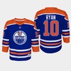 Youth Edmonton Oilers Derek Ryan 10 Home Player 2022-23 Jersey Royal - Robokeg