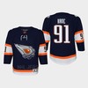 Youth Edmonton Oilers Evander Kane 91 Special Edition 2.0 Retro Jersey Navy - Robokeg