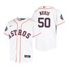Youth Houston Astros Hector Neris 50 White 2022-23 World Series Jersey - Robokeg