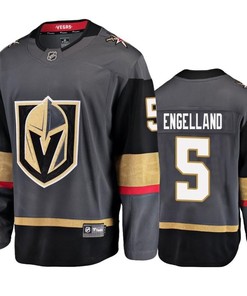 Youth Jersey Vegas Golden Knights Deryk Engelland 5 Breakaway Gray Jersey Jersey - Robokeg