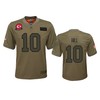 Youth Kansas City Chiefs Tyreek Hill Camo 2019 Salute To Service Game Jersey - Robokeg