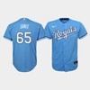 Youth Kansas City Royals Jakob Junis 65 Light Blue Alternate Jersey - Robokeg