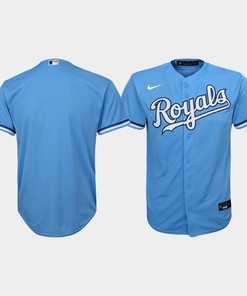 Youth Kansas City Royals Light Blue Alternate Jersey - Robokeg