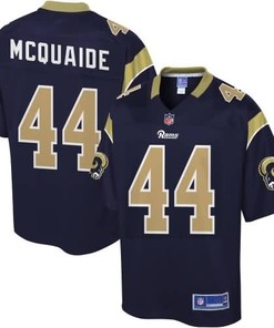 Youth Los Angeles Rams Jake Mcquaide Nfl Pro Line Team Color Jersey - Robokeg
