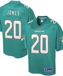 Youth Miami Dolphins Reshad Jones Nfl Pro Line Team Color Jersey - Robokeg