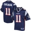 Youth New England Patriots Julian Brandedelman Nfl Pro Line Navy Team Color Jersey - Robokeg