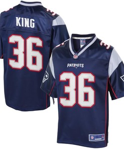 Youth New England Patriots On King Nfl Pro Line Navy Team Color Jersey - Robokeg