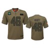 Youth New York Jets Neville Hewitt Camo 2019 Salute To Service Game Jersey - Robokeg