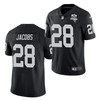 Youth Oakland Raiders #28 Josh Jacobs Black 2020 Inaugural Season Vapor Untouchable Limited Stitched Nfl Jersey - Robokeg