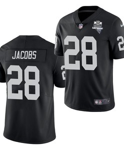 Youth Oakland Raiders #28 Josh Jacobs Black 2020 Inaugural Season Vapor Untouchable Limited Stitched Nfl Jersey - Robokeg
